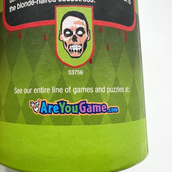 Bowling Zombies Bowling Set. Wooden Ball & 10 Pins Tabletop Set used Halloween w - Picture 7 of 12